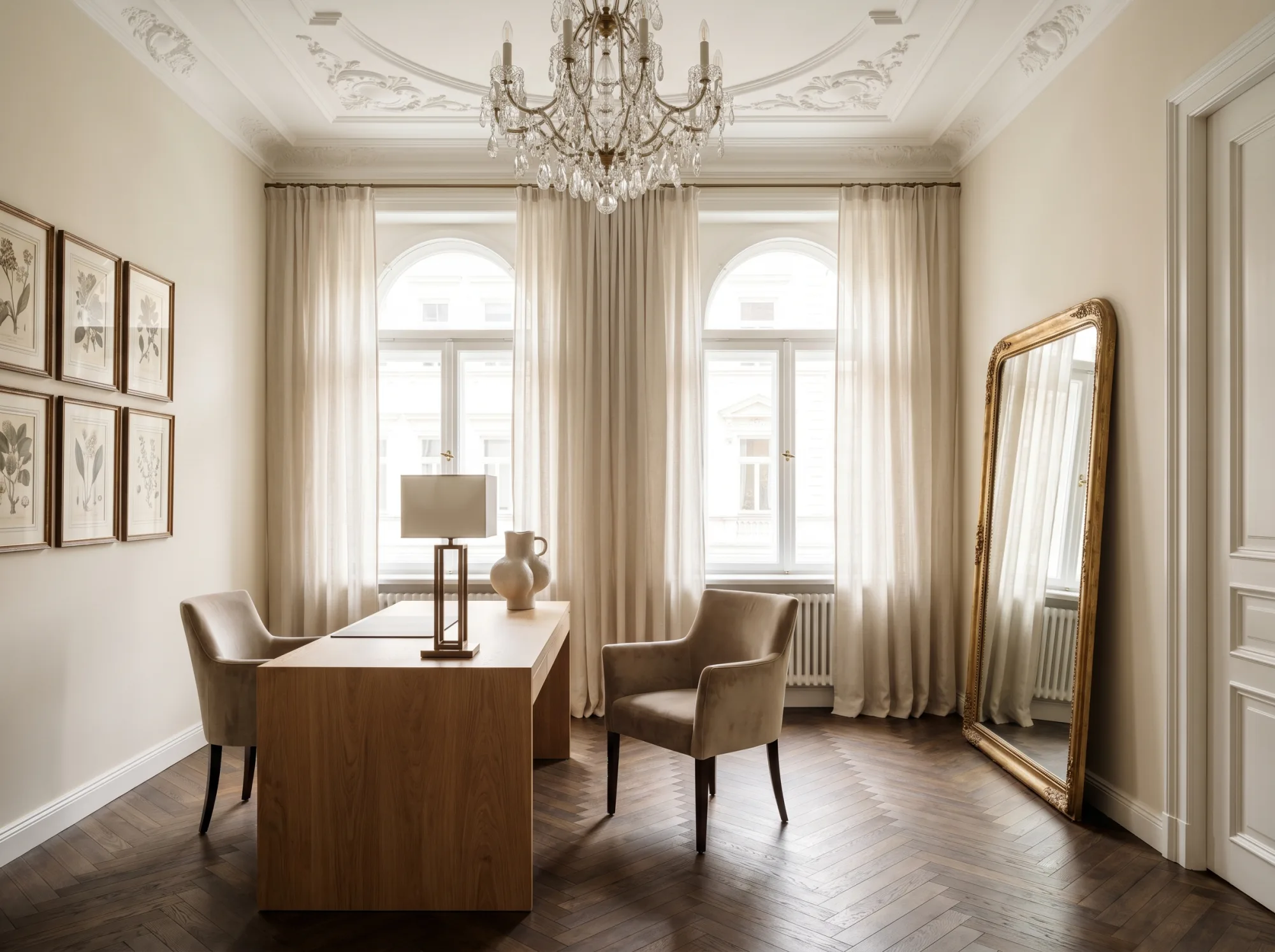 Münchner Altbau-Praxisraum
